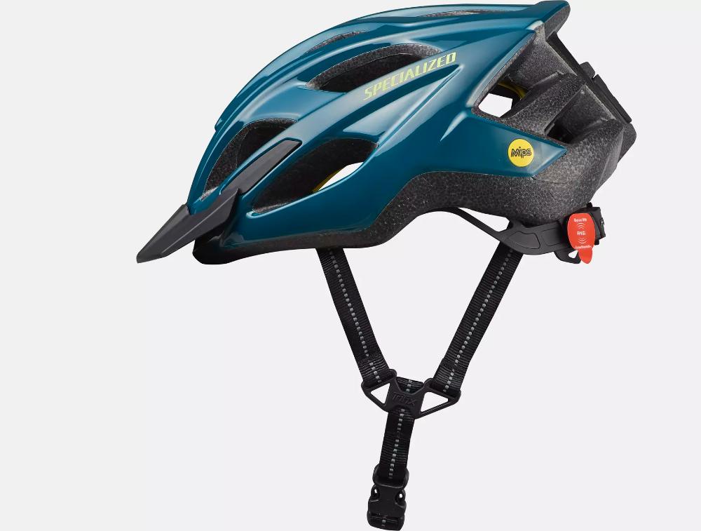 specialized specialized casco chamonix hlmt mips ce  blu trptl - foto 1