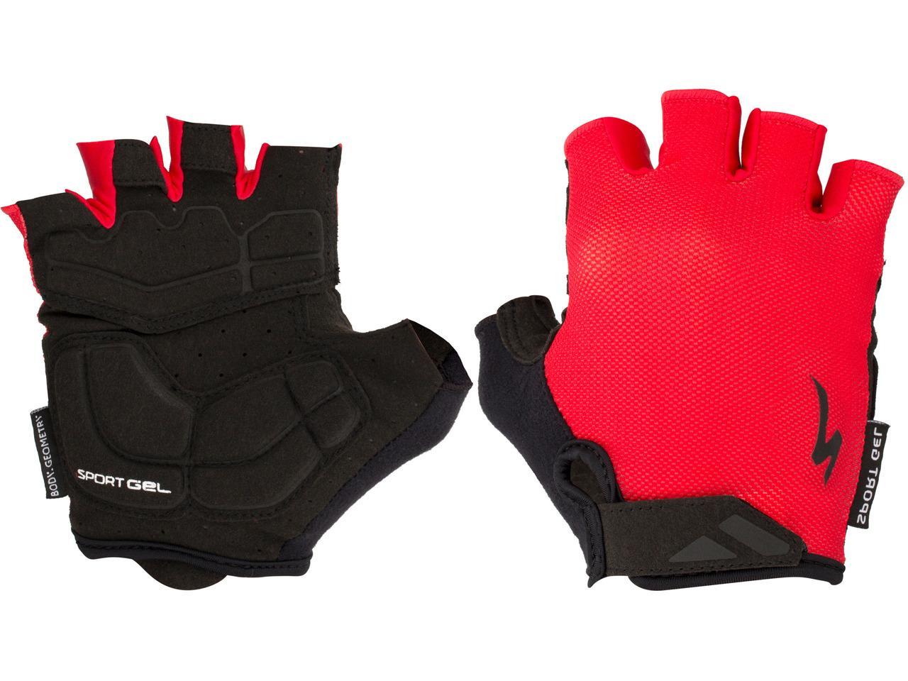 specialized specialized guanti bg sport gel glove sf rosso - foto 2