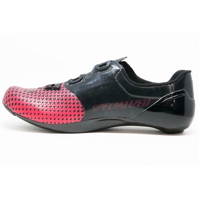 specialized specialized scarpa s-works 6 rd nero/rosso - foto 2