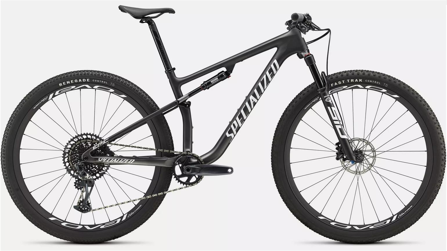 specialized specialized bici epic expert carbonio nero bianco - foto 1