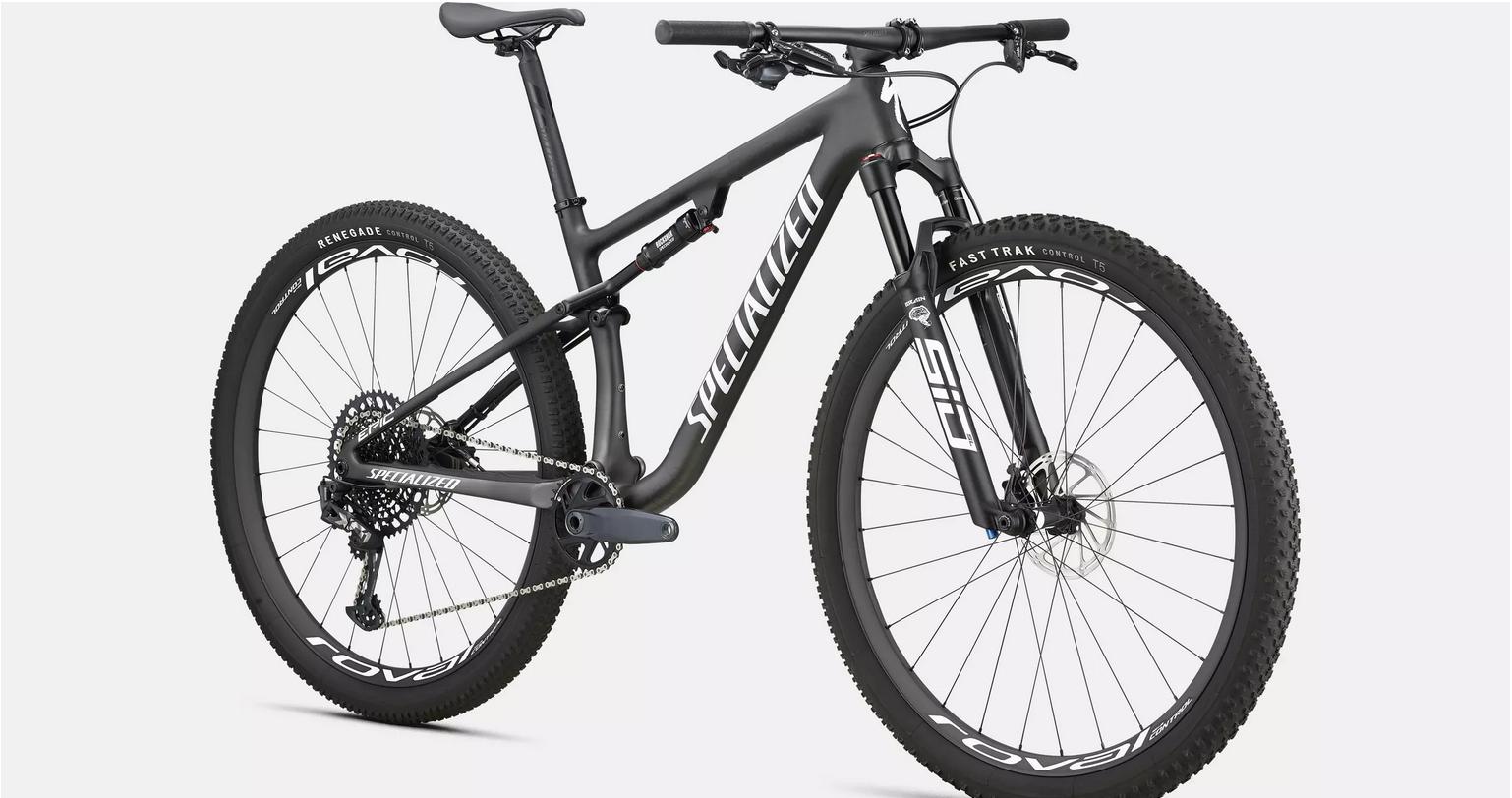 specialized specialized bici epic expert carbonio nero bianco - foto 2