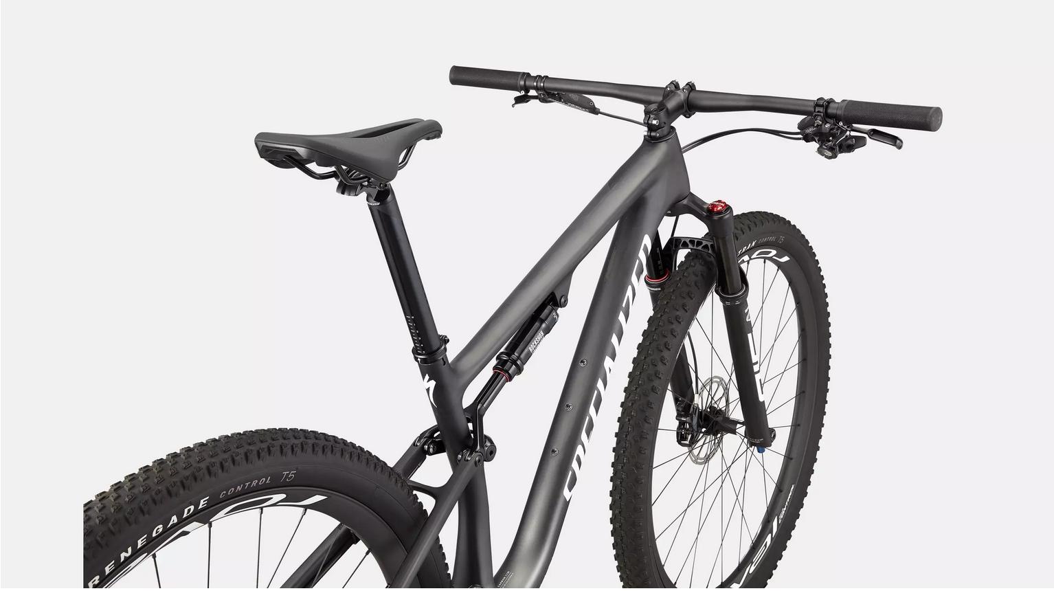 specialized specialized bici epic expert carbonio nero bianco - foto 4