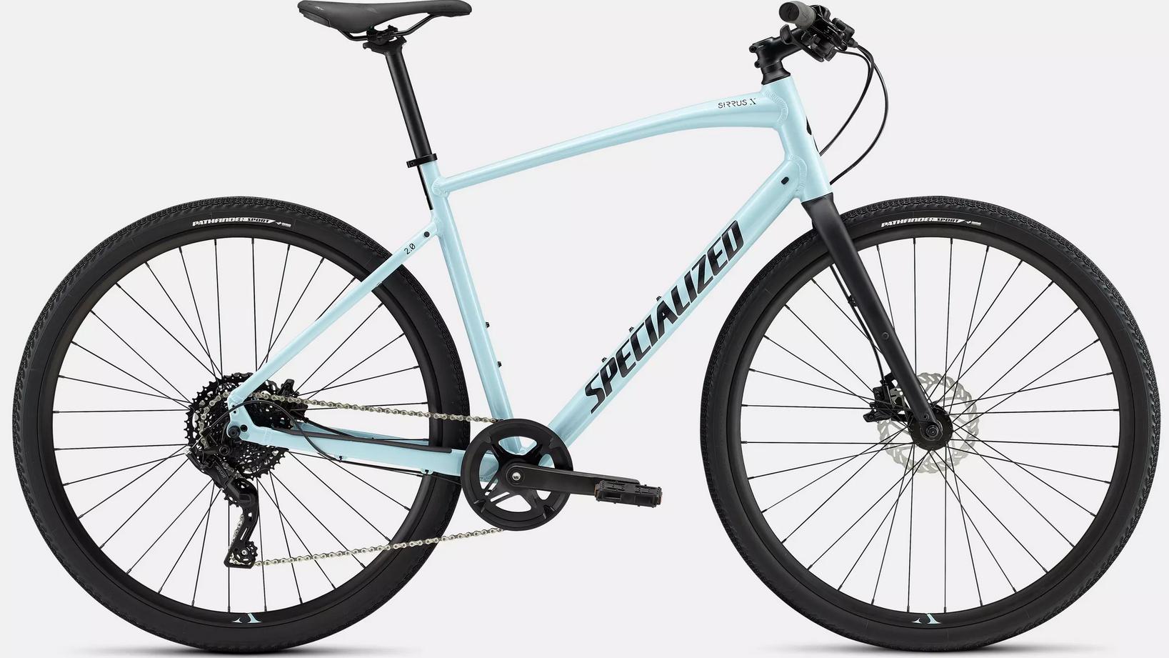 specialized specialized bici sirrus x 2.0 celeste nero - foto 1