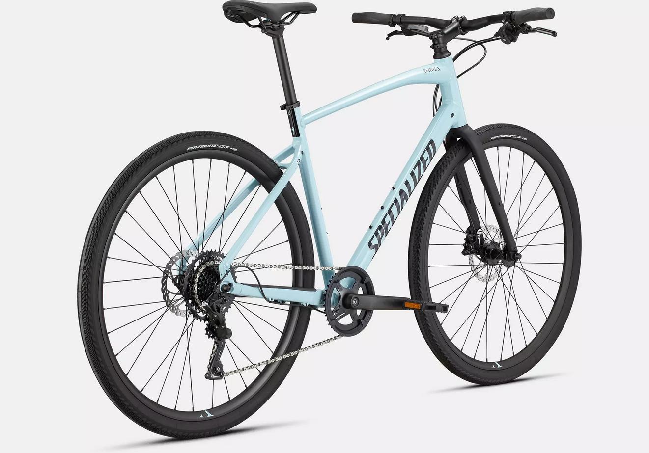 specialized specialized bici sirrus x 2.0 celeste nero - foto 2