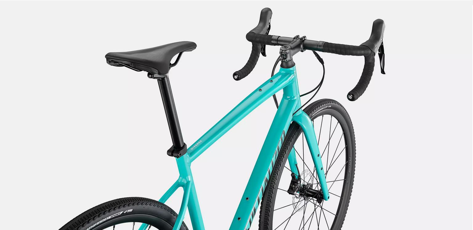 specialized specialized bici diverge e5 elite celeste nero - foto 4