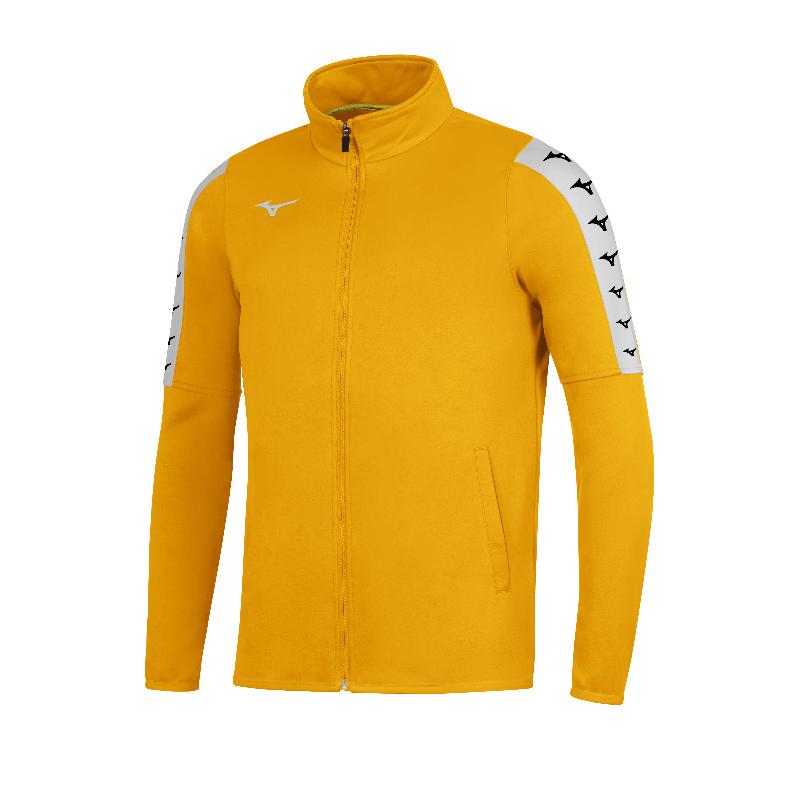 mizuno mizuno giacca tuta nara bambino giallo - foto 1