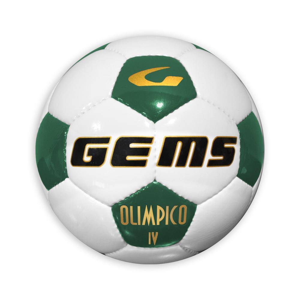 gems gems pallone olimpico bianco/verde - foto 1