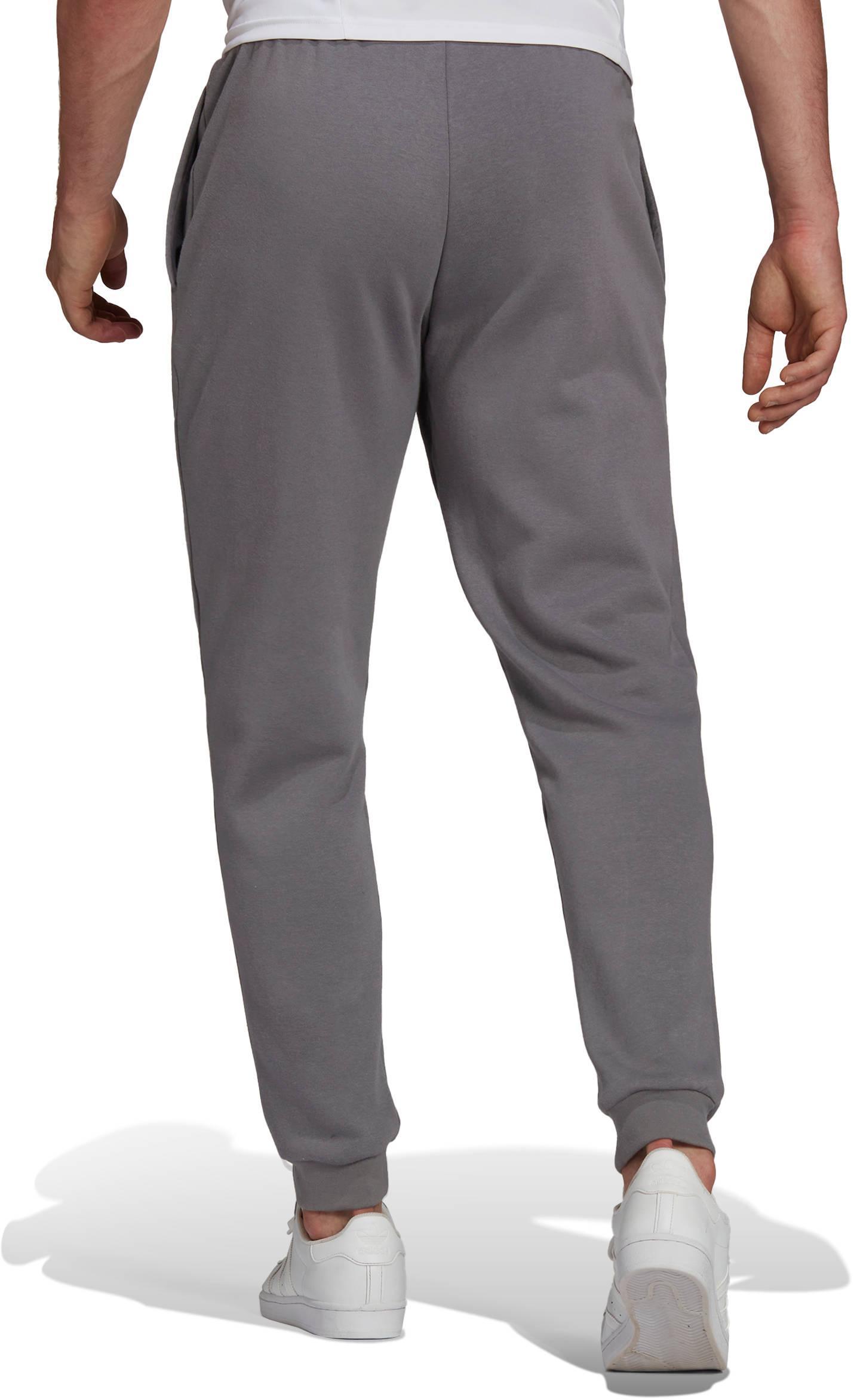 adidas adidas pantaloni entrada22 uomo grigio - foto 3