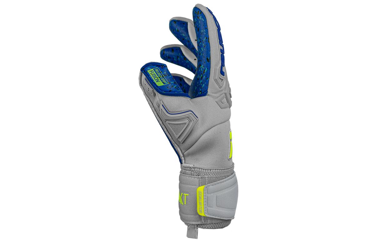 reusch reusch guanti attrakt freegel fusion goal. grgio giallo fluo - foto 5