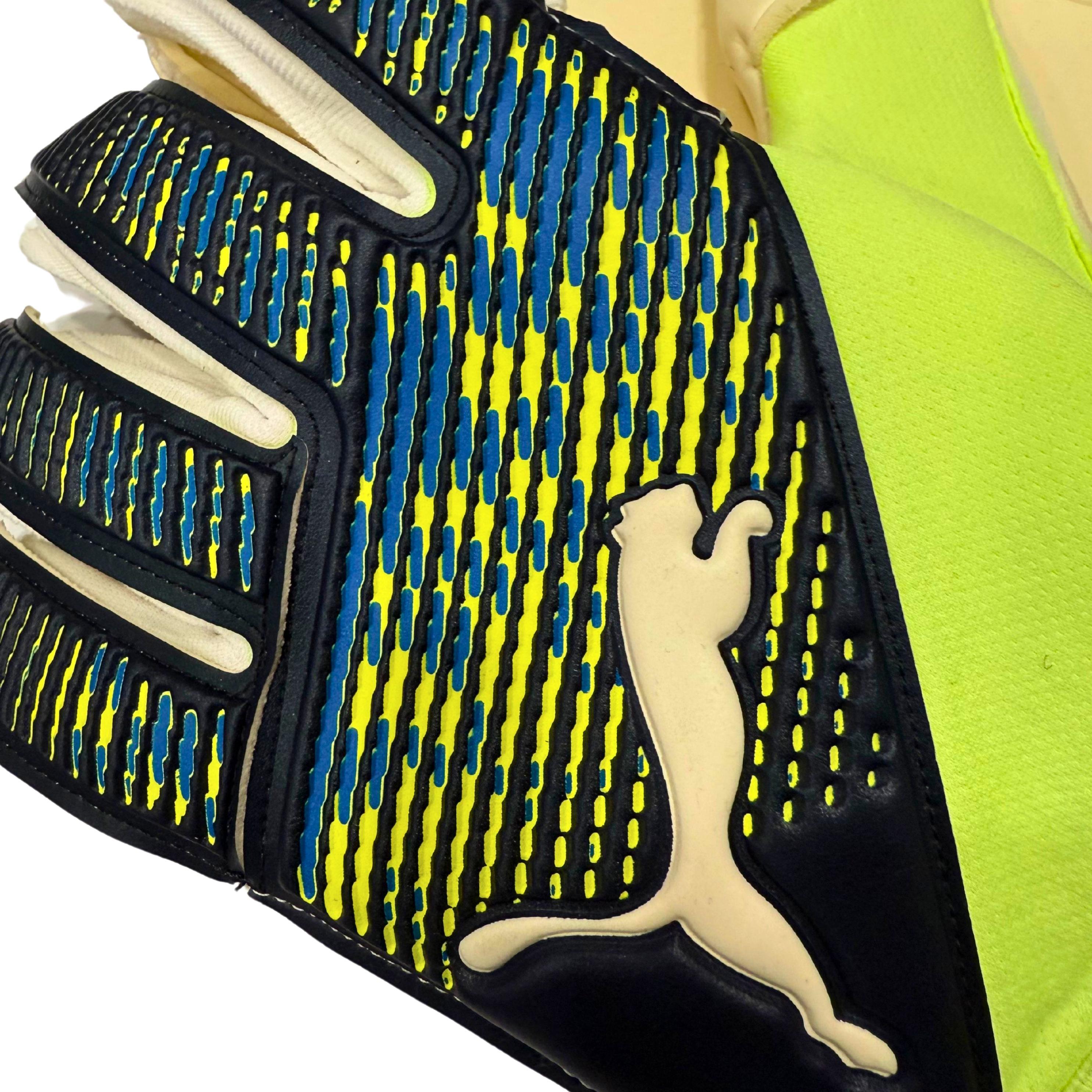 puma puma guanti portiere  ultra ultimate giallo fluo uomo - foto 2