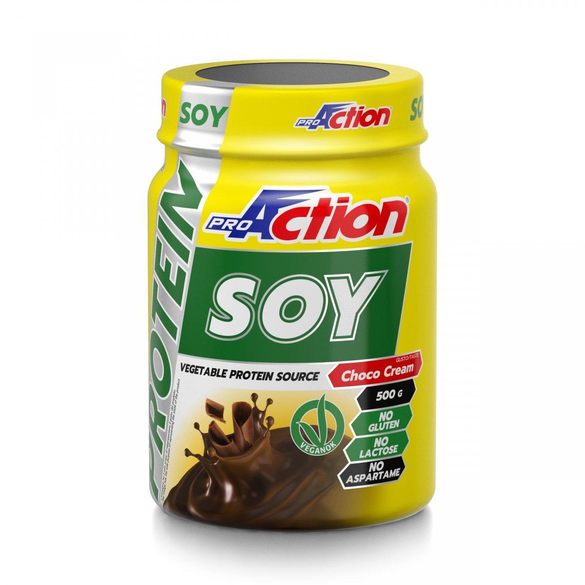 proaction proaction soy protein 500 g choco cream - foto 1