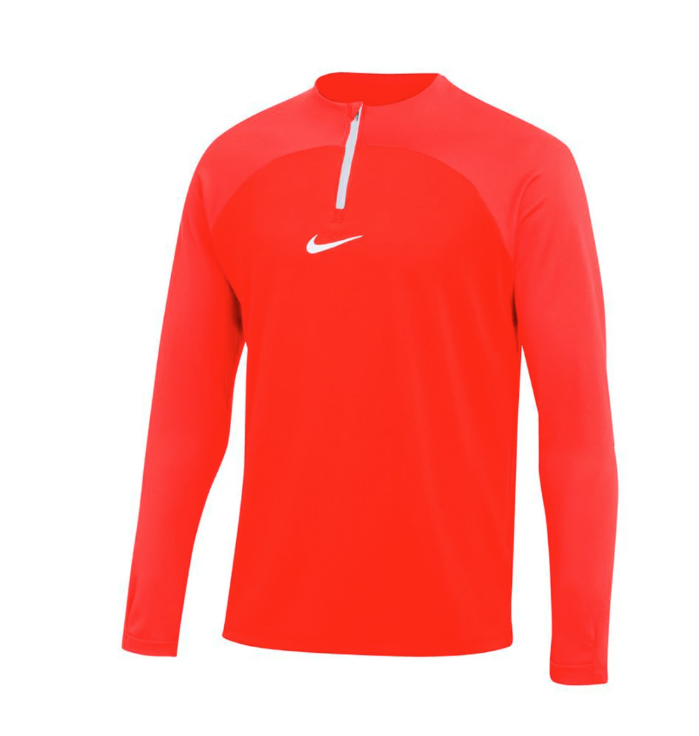 nike nike felpa df academy pro - bright crimson/red - foto 1