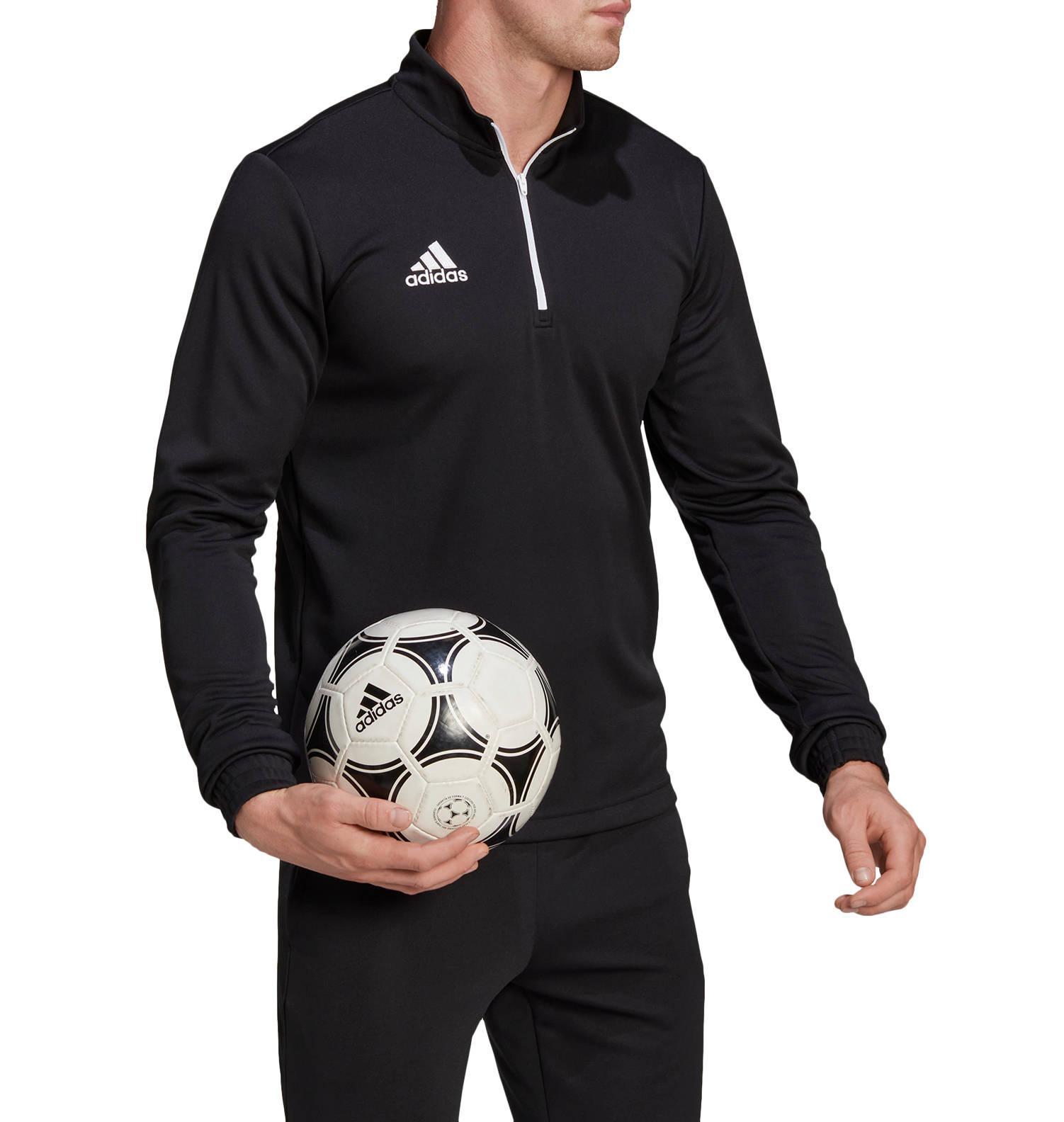 adidas adidas felpa allenamento entrada 22 uomo nero - foto 1