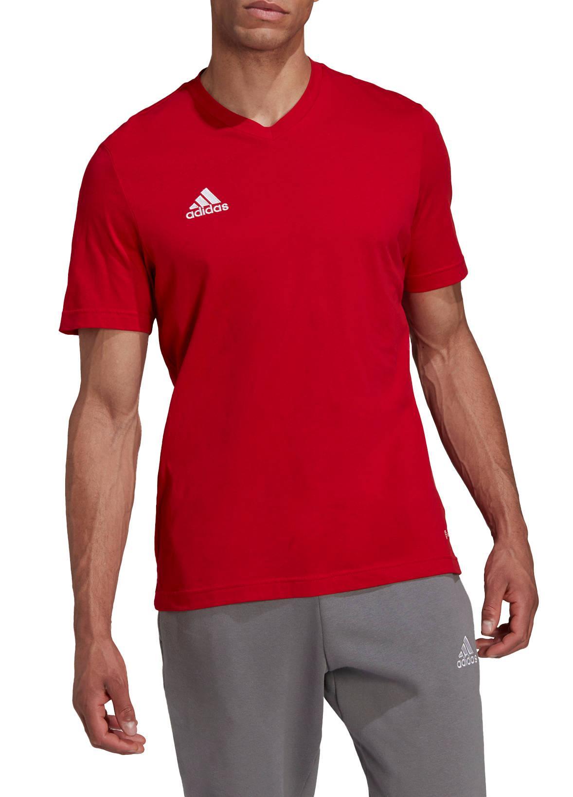adidas adidas maglia entrada22  uomo rossa - foto 1