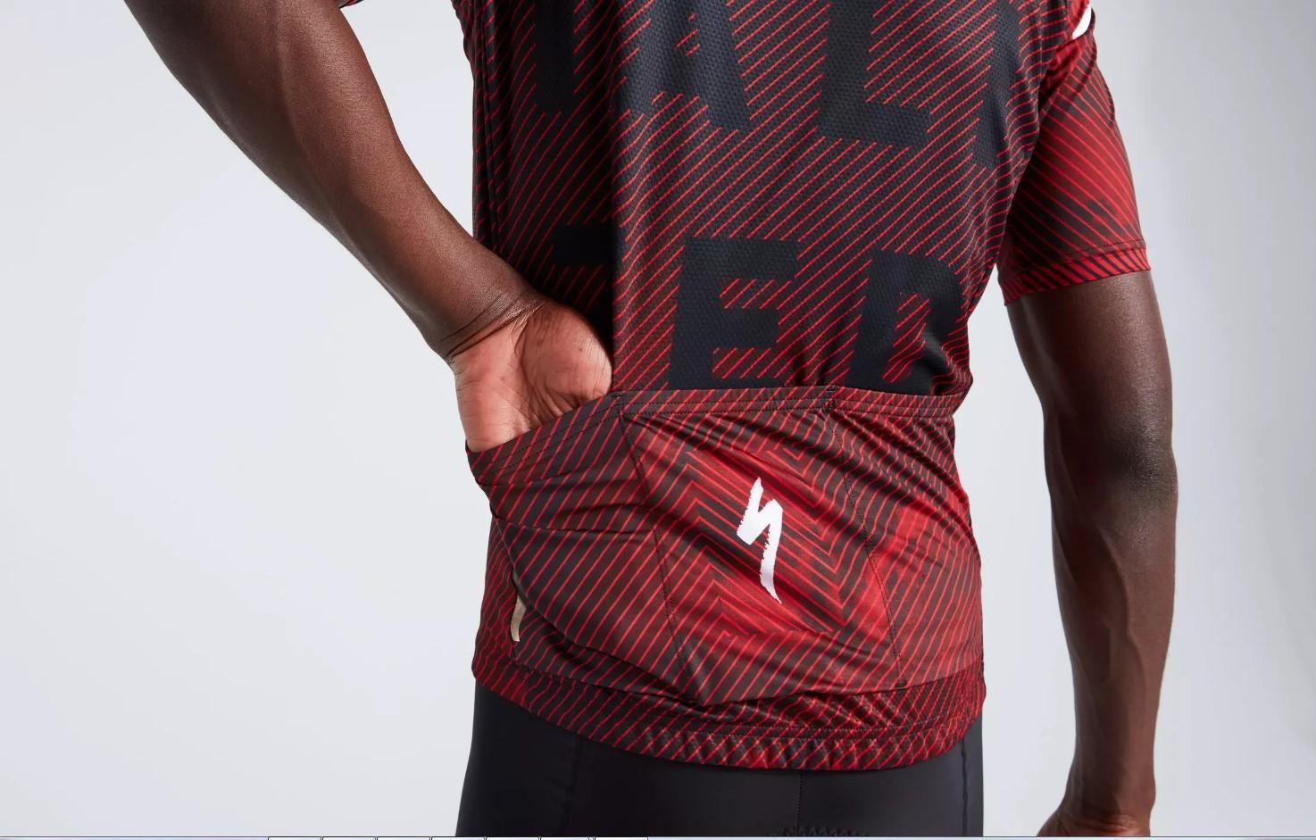 SPECIALIZED TEAM RBX JERSEY SS MEN REPLICA ROSSO NERO 64022-650