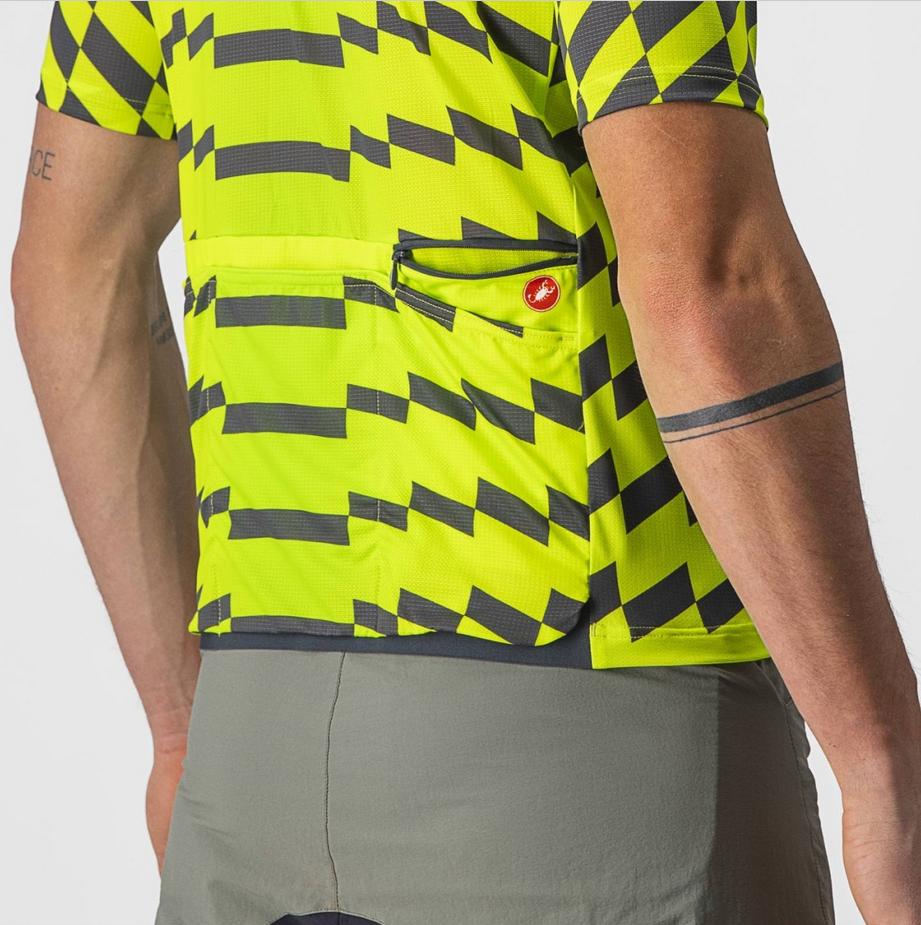 castelli castelli maglia unltd sterrato jersey verde fluo' grigio - foto 5