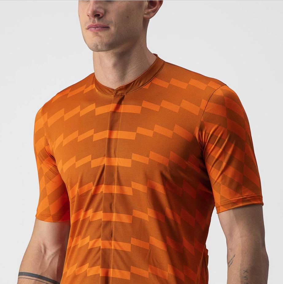 castelli castelli maglia unltd sterrato jersey arancio - foto 3