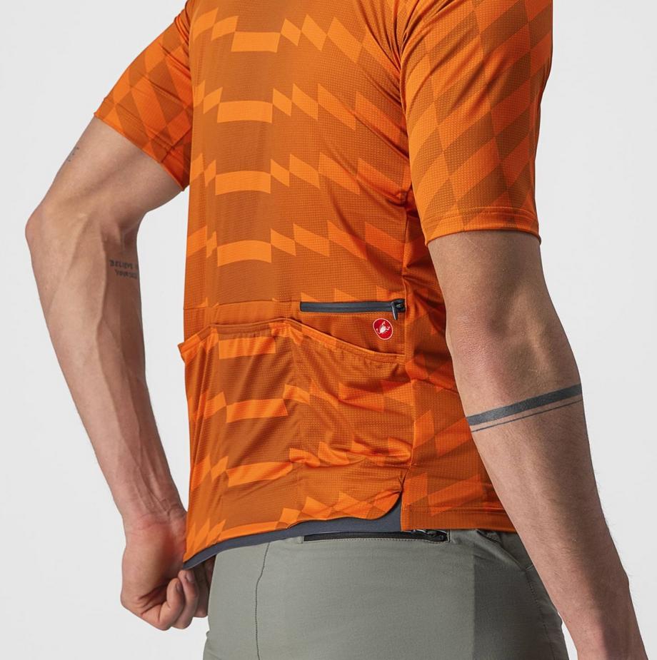 castelli castelli maglia unltd sterrato jersey arancio - foto 5