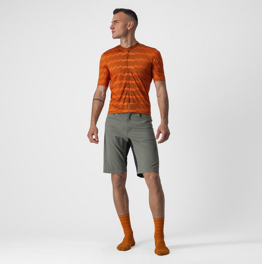 castelli castelli maglia unltd sterrato jersey arancio - foto 6