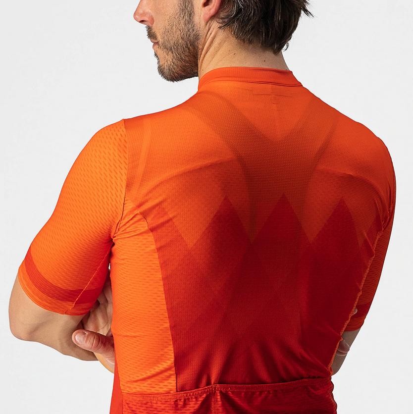 castelli castelli maglia m/c  a tutta jersey rosso - foto 5