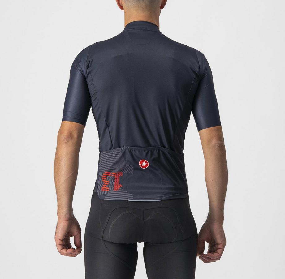 castelli castelli maglia 13 screen jersey blu rosso - foto 2