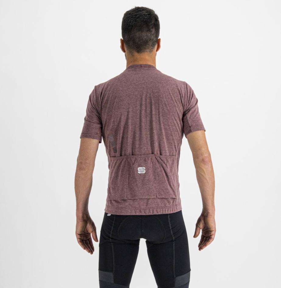 sportful sportful maglia m/c  giara tee - red wine - foto 2