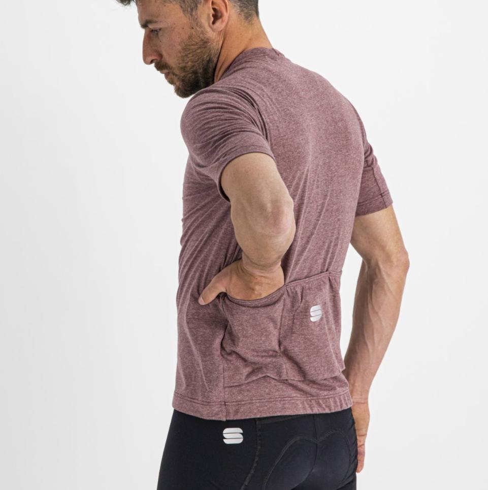 sportful sportful maglia m/c  giara tee - red wine - foto 3
