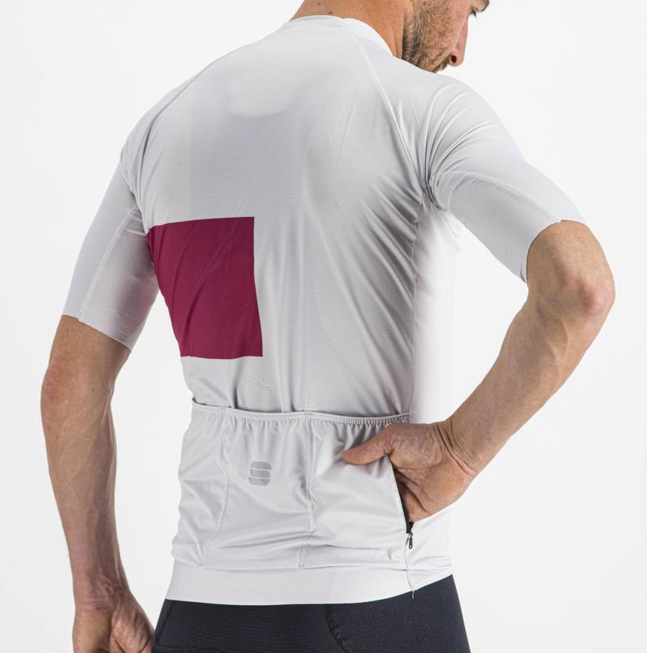 sportful sportful maglia snap jersey bianco ciclamino - foto 6