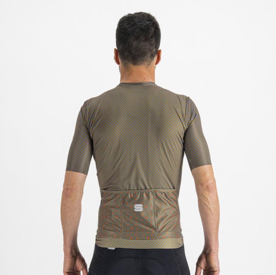 sportful sportful maglia  checkmate jersey marrone liquirizia - foto 2