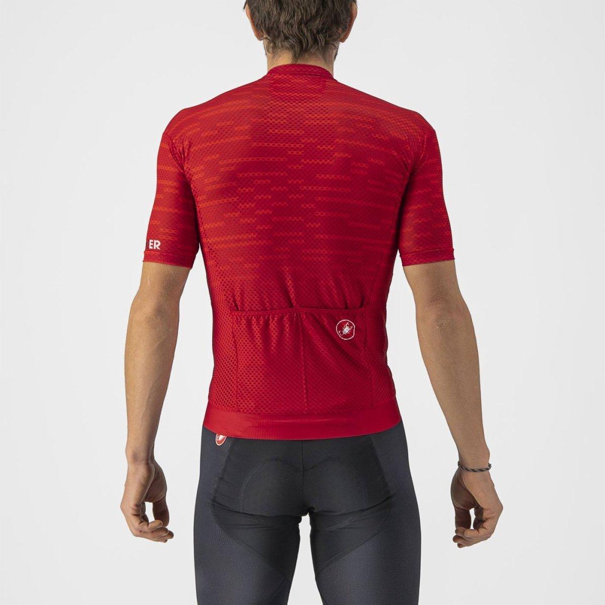 castelli castelli insider jersey - dark red - foto 2