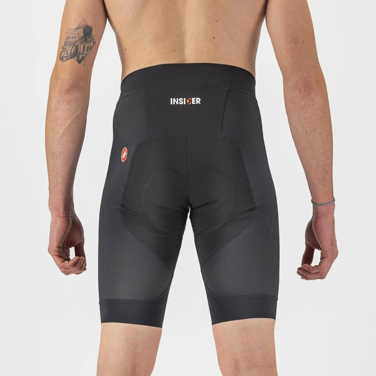 castelli castelli pantaloncino intimo insider short - black 4522527-010 - foto 2