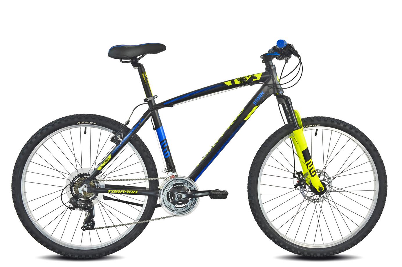 torpado torpado bici mtb 590 storm disk 21v  nero - foto 1