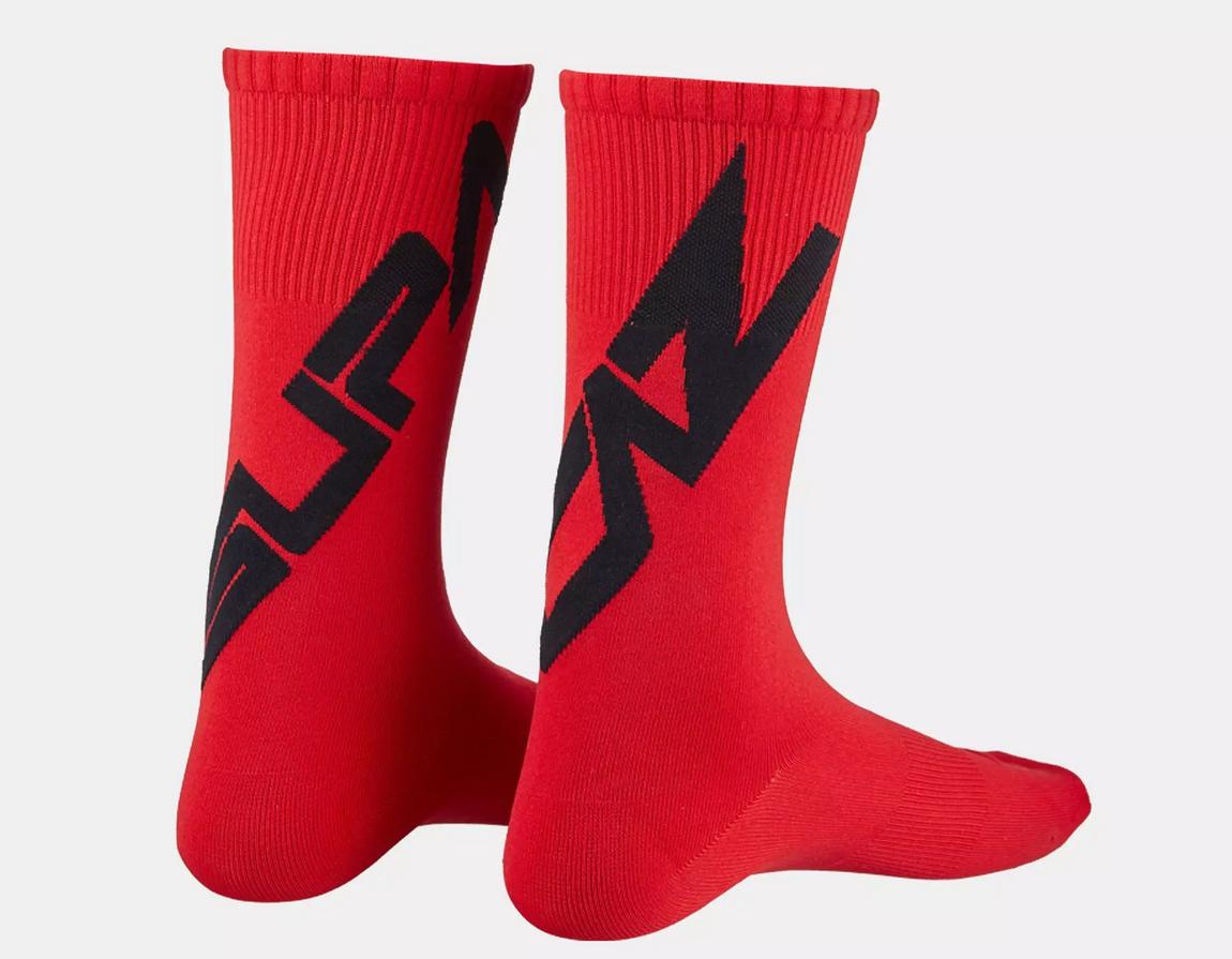 specialized specialized calza tagged sock rosso nero - foto 1