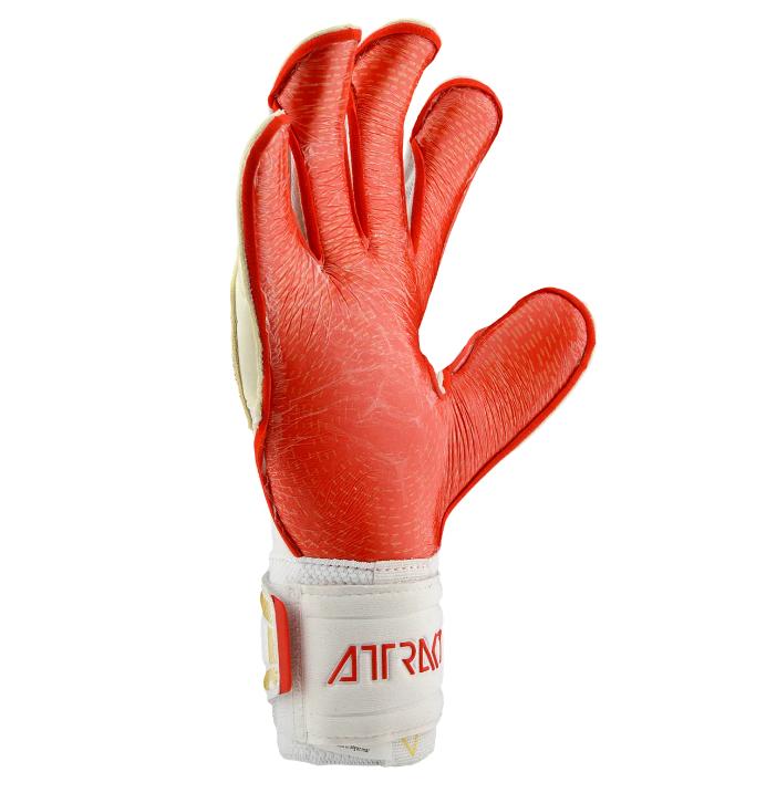 reusch reusch guanti attrakt gold x glueprint white/gold - foto 4