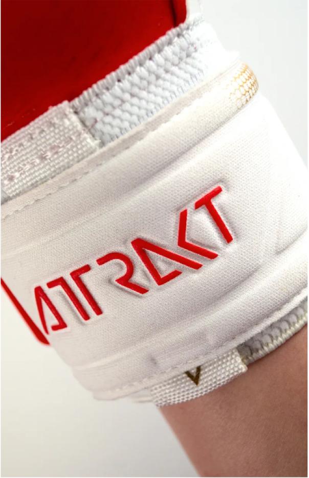 reusch reusch guanti attrakt gold x glueprint white/gold - foto 6
