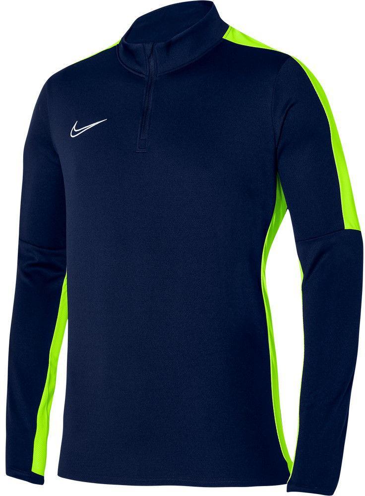 nike nike felpa allenamento academy 23 blu/giallo - foto 1