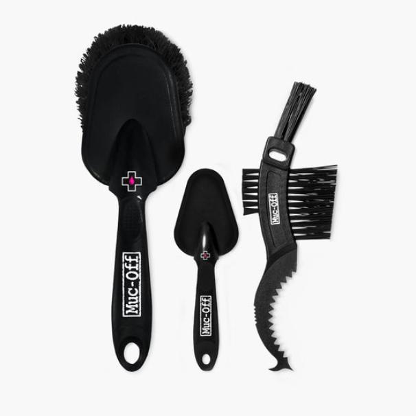 muc-off beltrami muc-off accessorio set spazzole 3 pz - foto 1