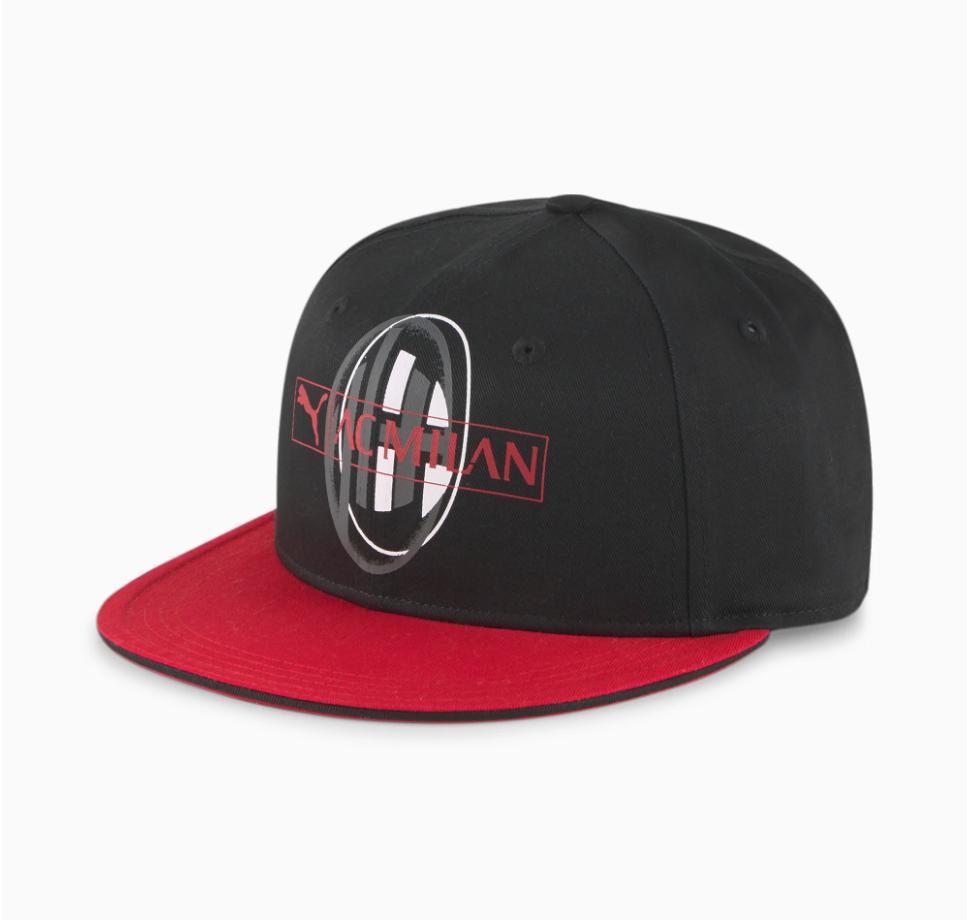 puma puma cappello acm ftblegacy fb cap nero rosso - foto 1