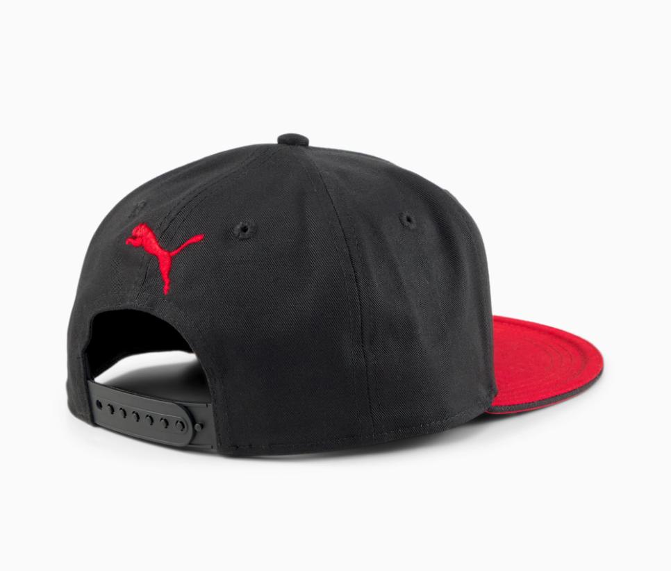 puma puma cappello acm ftblegacy fb cap nero rosso - foto 2