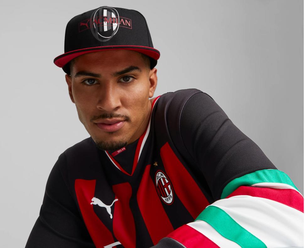 puma puma cappello acm ftblegacy fb cap nero rosso - foto 4