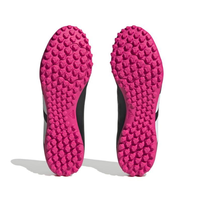 adidas adidas scarpe calcio a 5 predator accuracy.4 tf nero bianco fucsia - foto 2