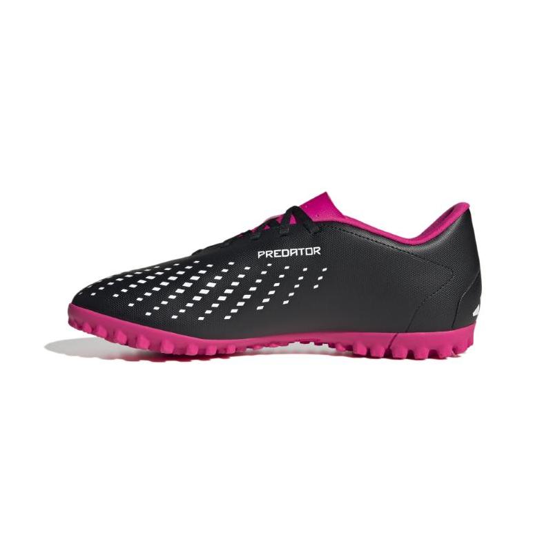 adidas adidas scarpe calcio a 5 predator accuracy.4 tf nero bianco fucsia - foto 3