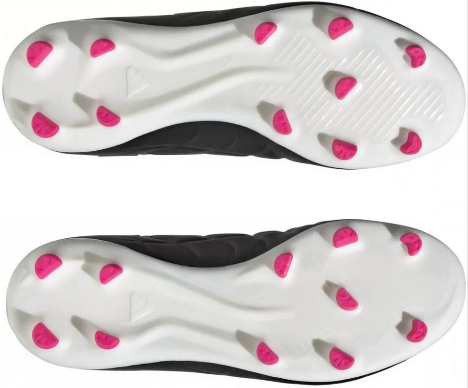 adidas adidas scarpe bambino copa pure.3 fg jr. nero rosa - foto 2