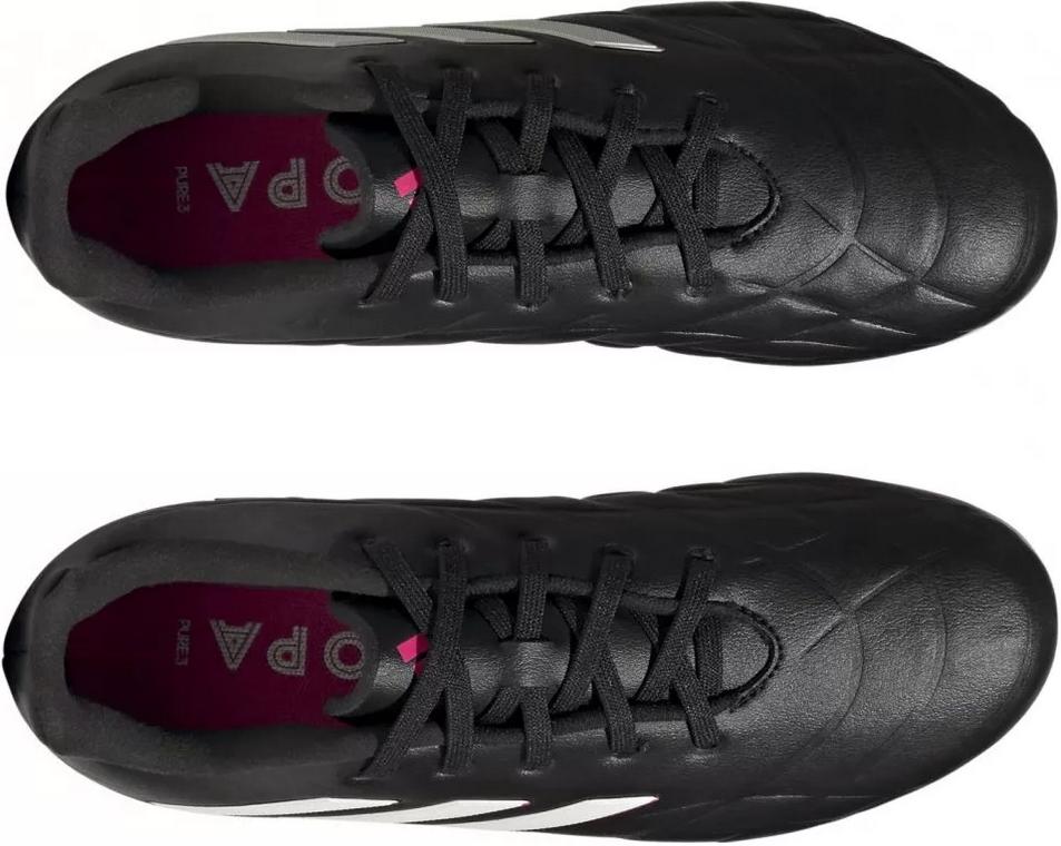 adidas adidas scarpe bambino copa pure.3 fg jr. nero rosa - foto 4