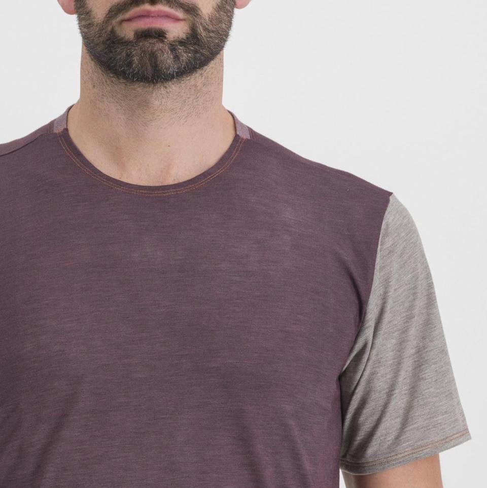 sportful sportful t-shirt sky rider giara tee - huckleberry - foto 5