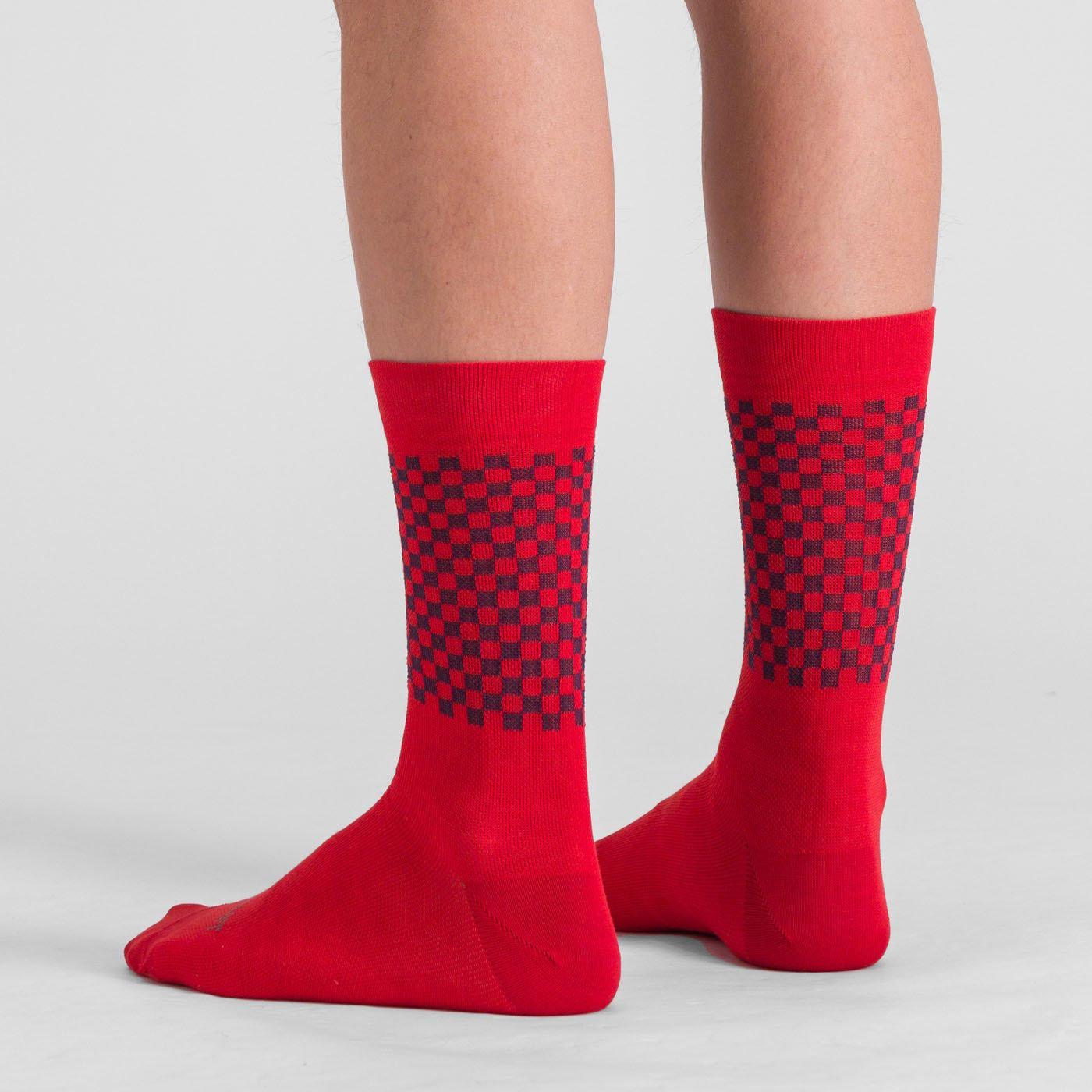 sportful sportful checkmate wint socks - tango red - foto 3