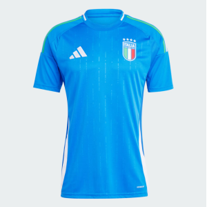 Maglia gara home nazionale italiana figc jsy 2024 azzurra