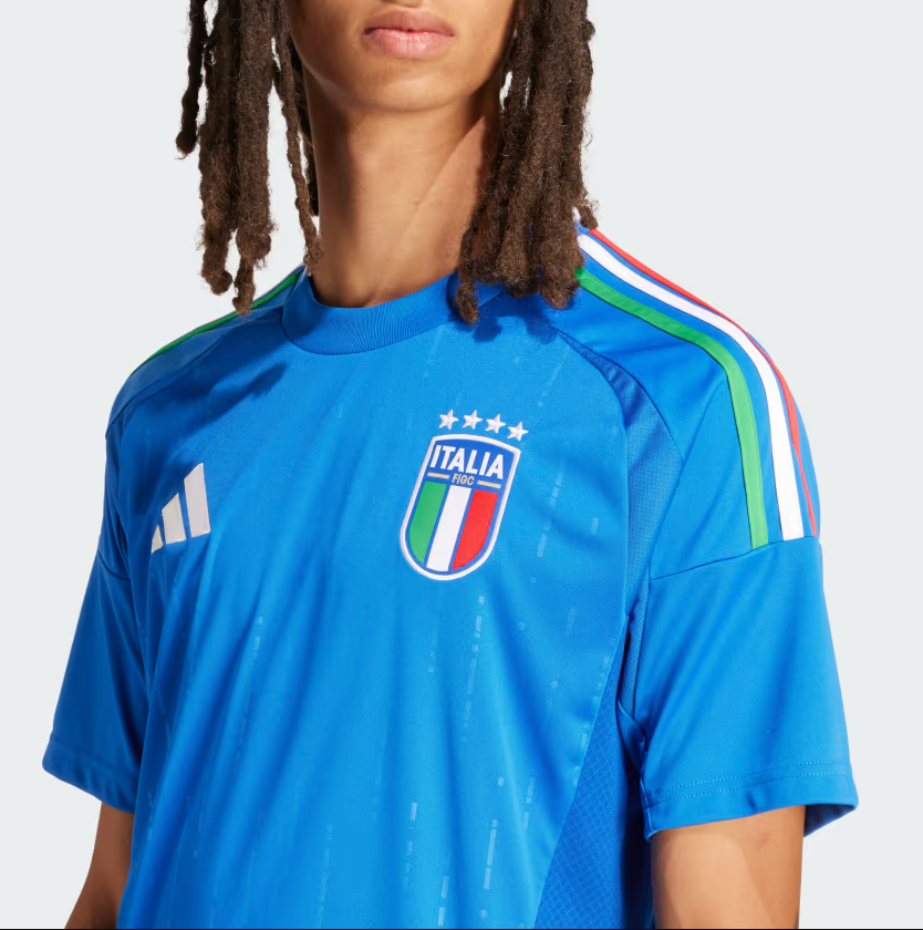ADIDAS MAGLIA GARA HOME NAZIONALE ITALIANA FIGC JSY 2024 AZZURRA  IN0657