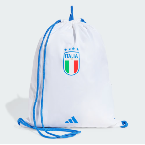 ADIDAS SACCA NAZIONALE ITALIANA FIGC GYMSACK 2024 BIANCA