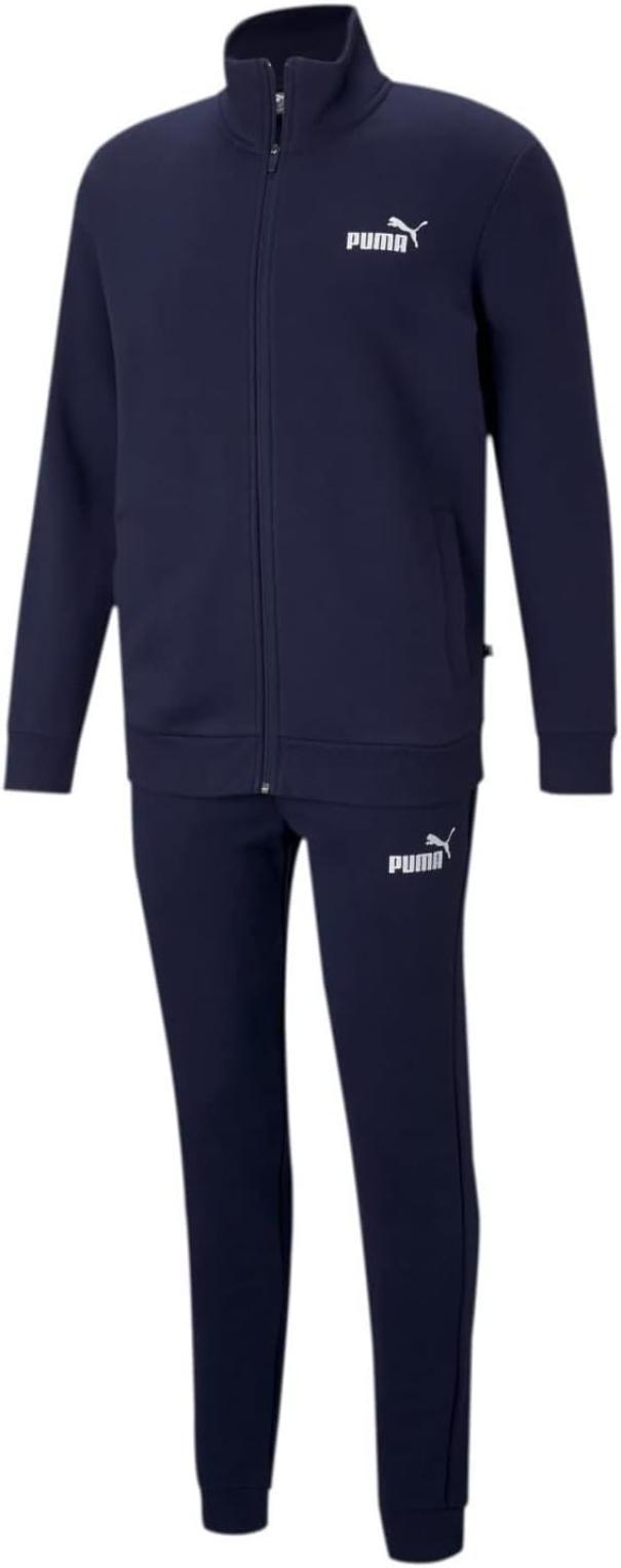 puma puma clean sweat suit tr - blue - foto 1
